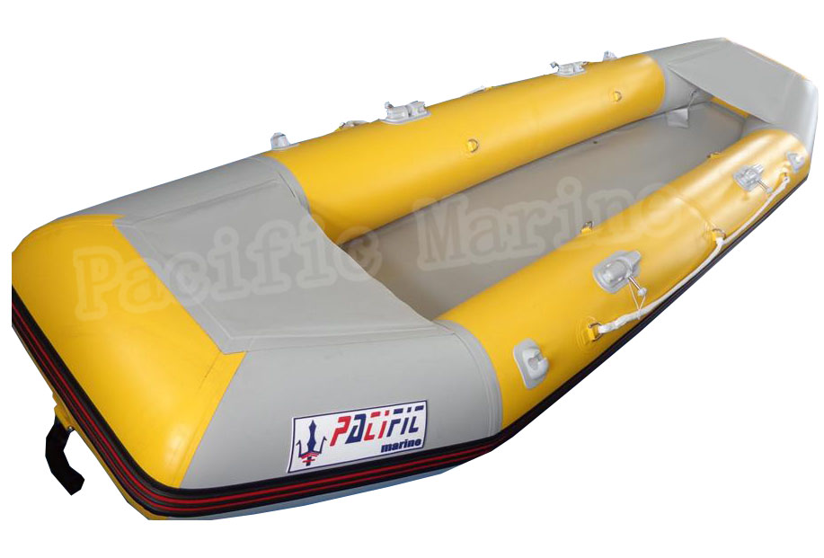 3.7米双人充气船、威海荣成情侣橡皮艇、威海最好皮划艇